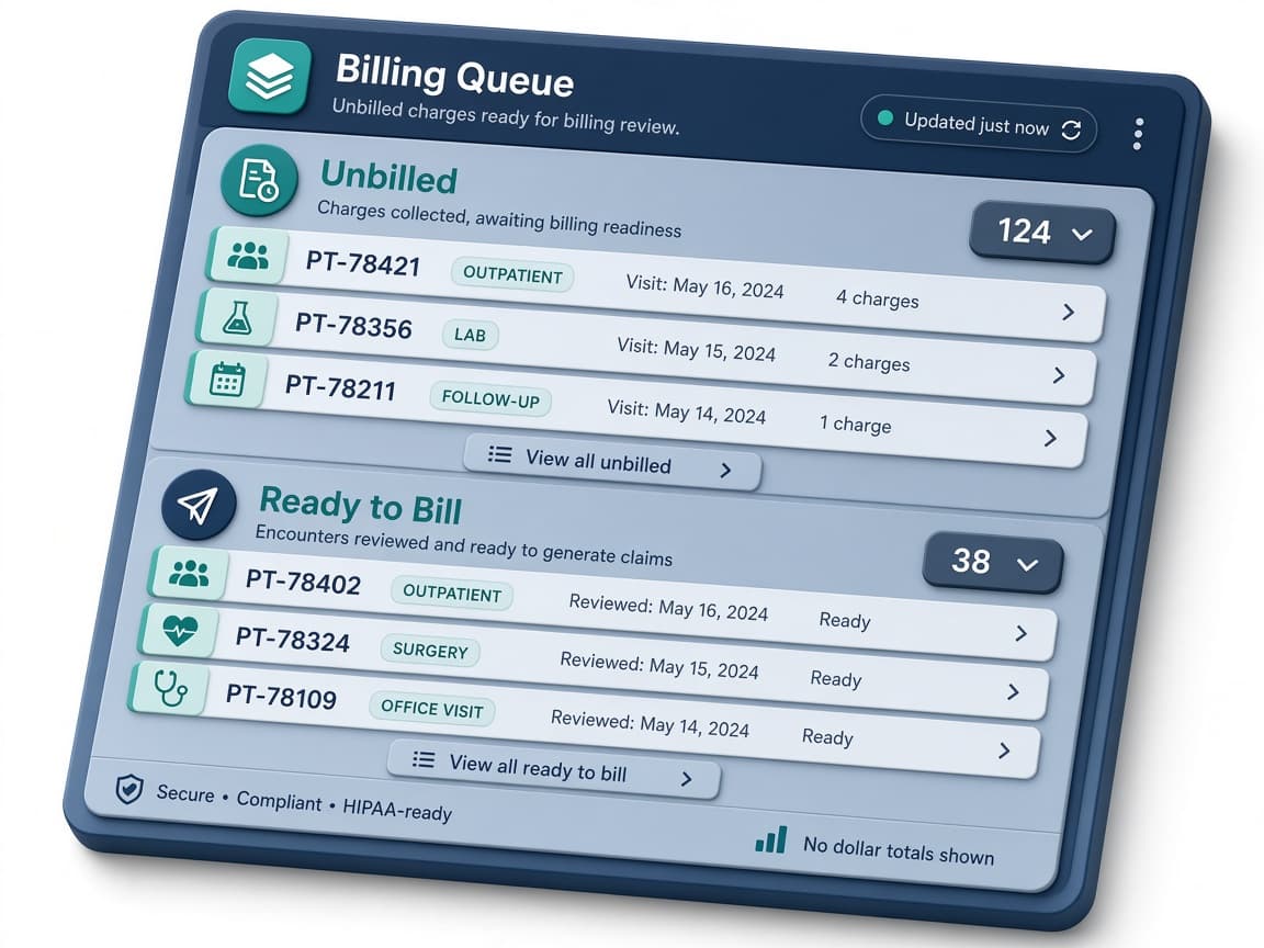 Unbilled and Ready to Bill